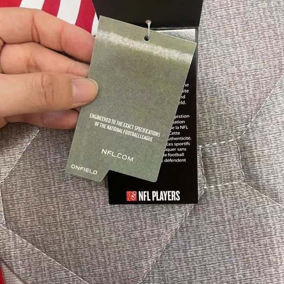 NFL San Francisco 49ers Christian McCaffrey #23 Red Jersey - Picture 7 of 11